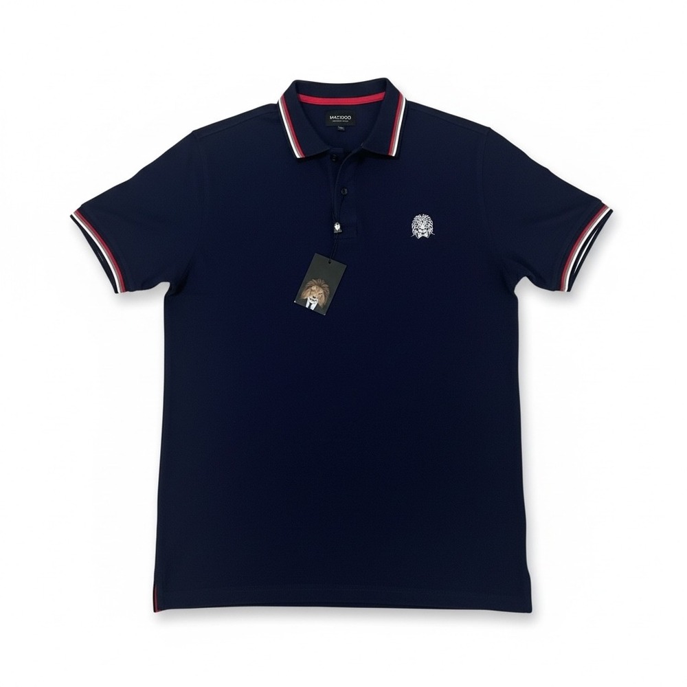 MACEOO
Dark Blue Short-sleeve polo shirt by MACEOO 3XL NWT